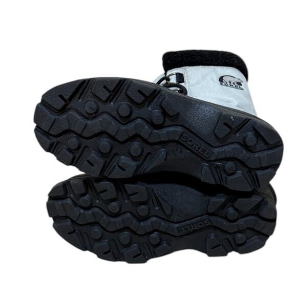 Sorel Cumberland Boots Women 5.5 Gray Gorpcore Winter Lace Up Snow NL1102-009 - Picture 5 of 7